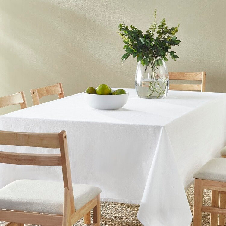 KOO Dahlia Tablecloth White 150 x 300 cm