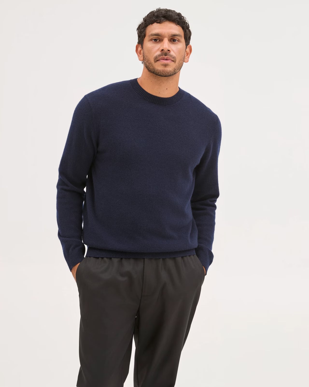 Preview Cashmere Crew Neck Knit Jumper