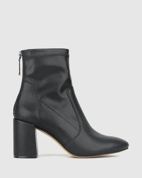 GANG BLOCK HEEL SOCK BOOTS