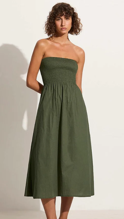 Madella Midi Dress Pine