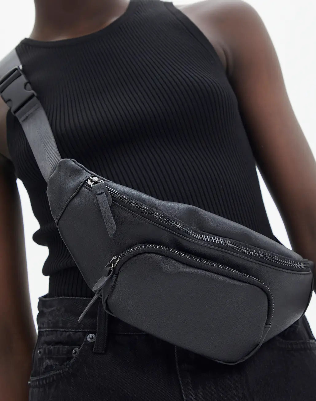 Faux Leather Bumbag