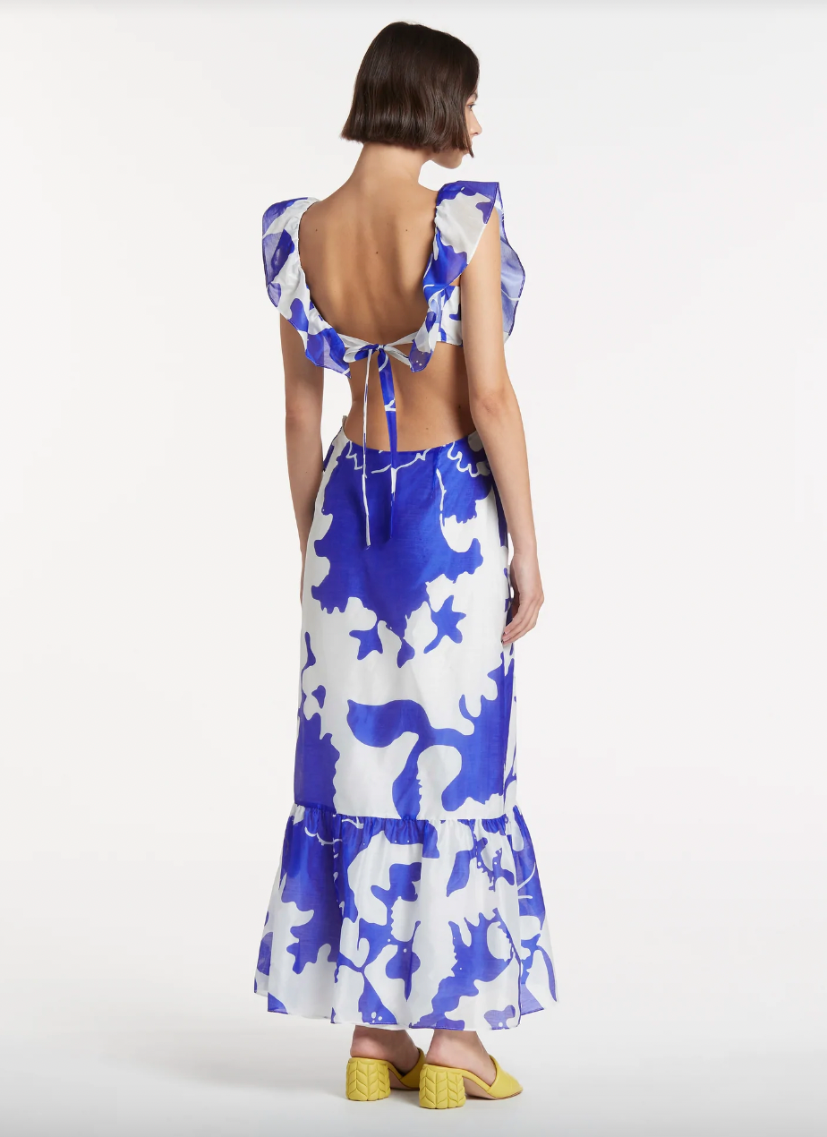 VIVI FRILL MAXI DRESS